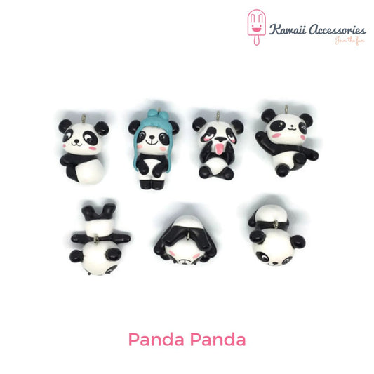 Tashangers - Sleutelhangers - figuur of bedel met pompon - Kawaii figuurtjes