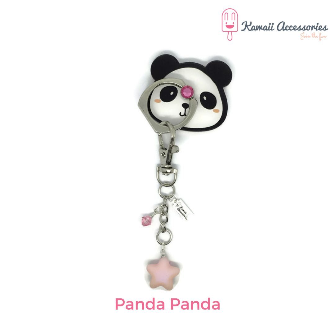 Telefoonring - met sleutelhanger - Kawaii thema's