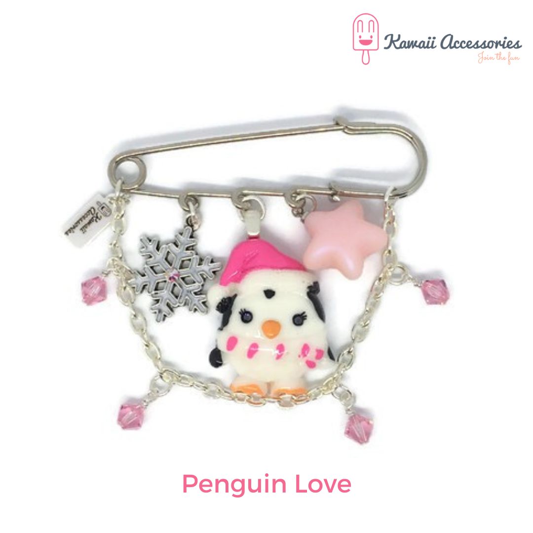 Broche - met hars bedels - Kies jouw thema