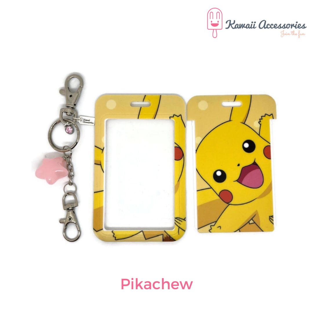 Kaarthouder - met sleutelhanger - Kawaii style