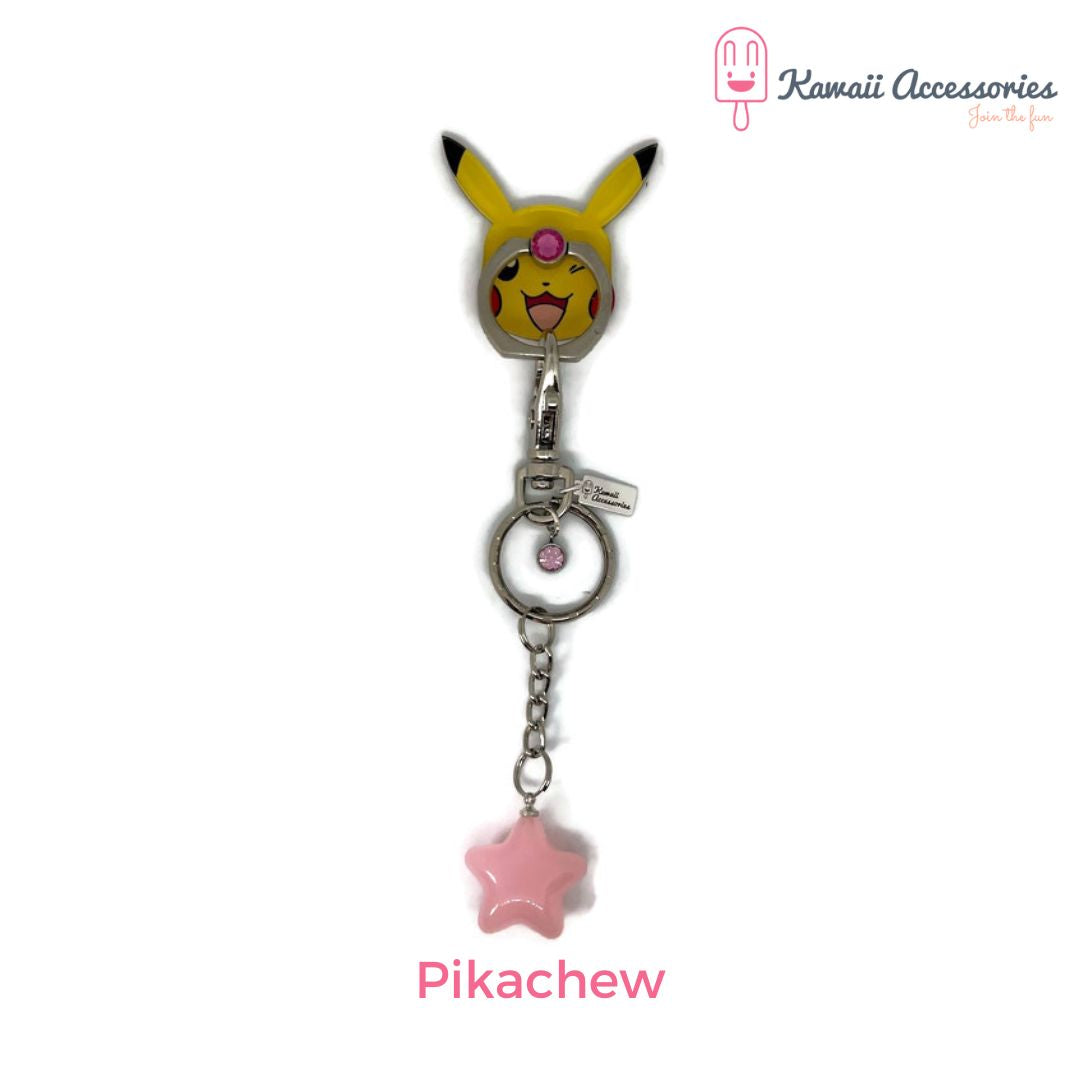 Telefoonring - met sleutelhanger - Kawaii thema's