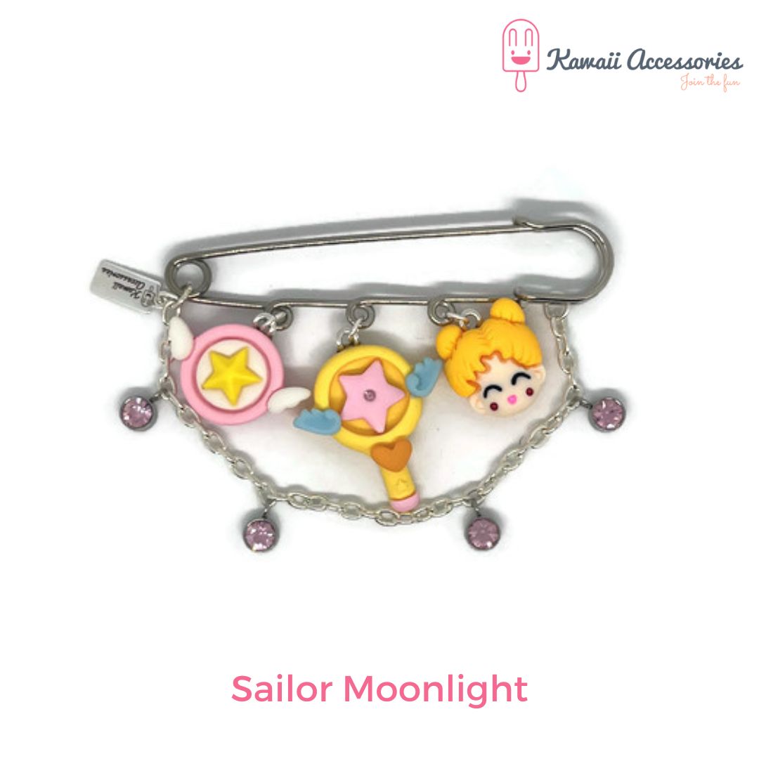 Broche - met hars bedels - Kies jouw thema