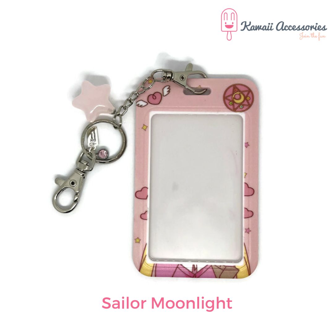 Kaarthouder - met sleutelhanger - Kawaii style