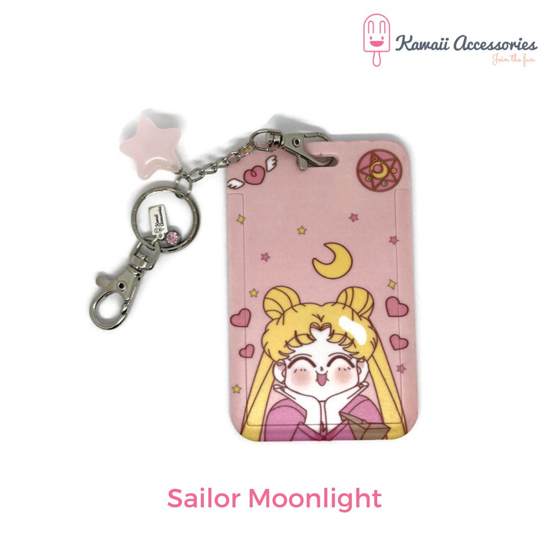 Kaarthouder - met sleutelhanger - Kawaii style