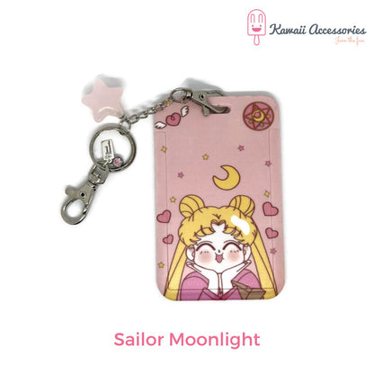 Kaarthouder - met sleutelhanger - Kawaii style