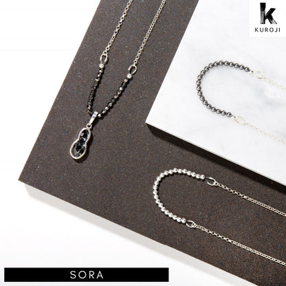 Sora - zilveren ketting - Kuroji