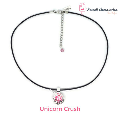 Ketting - verzilverde hanger met RVS bedel - Personaliseerbaar