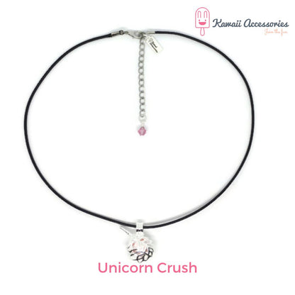 Ketting - verzilverde hanger met RVS bedel - Personaliseerbaar