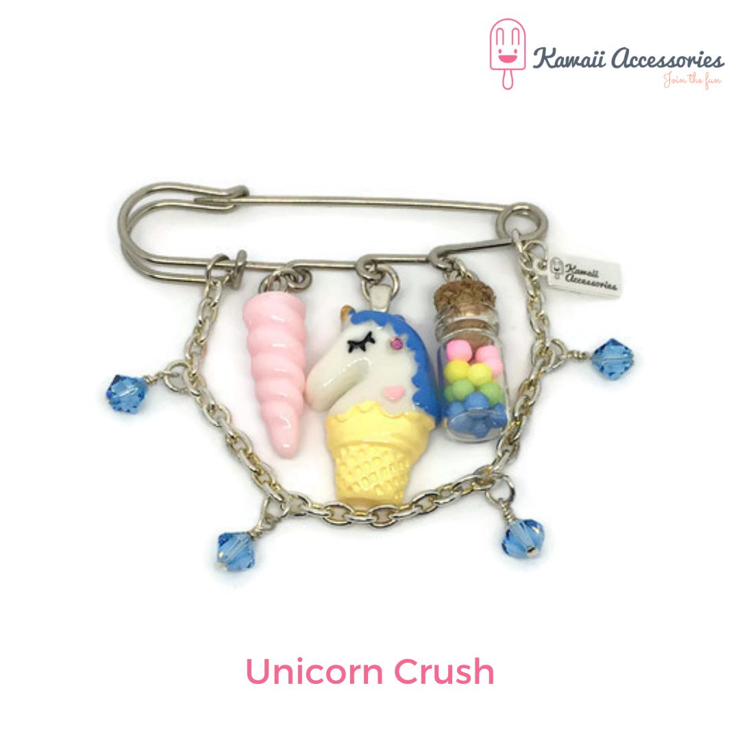 Broche - met hars bedels - Kies jouw thema