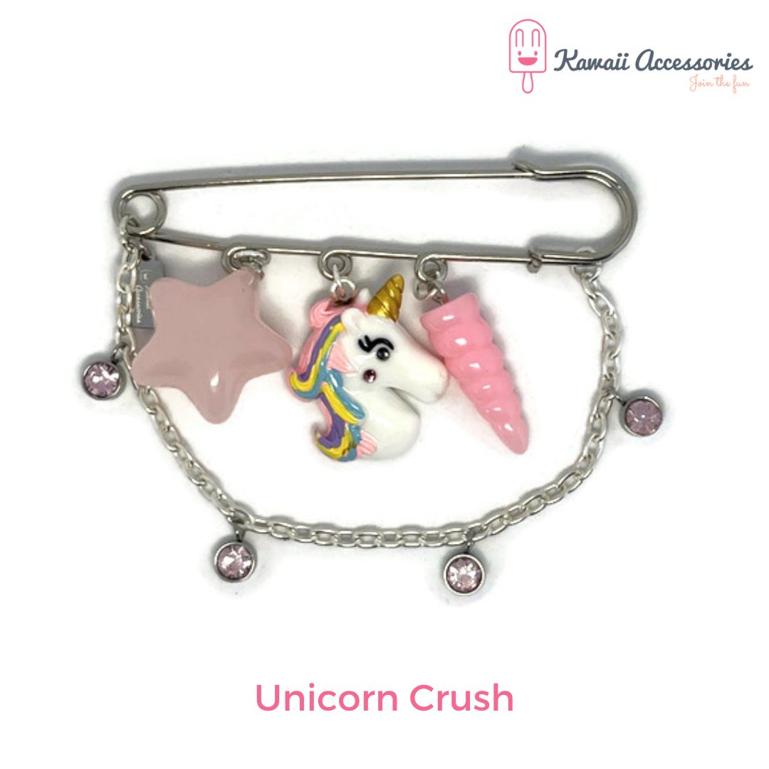 Broche - met hars bedels - Kies jouw thema